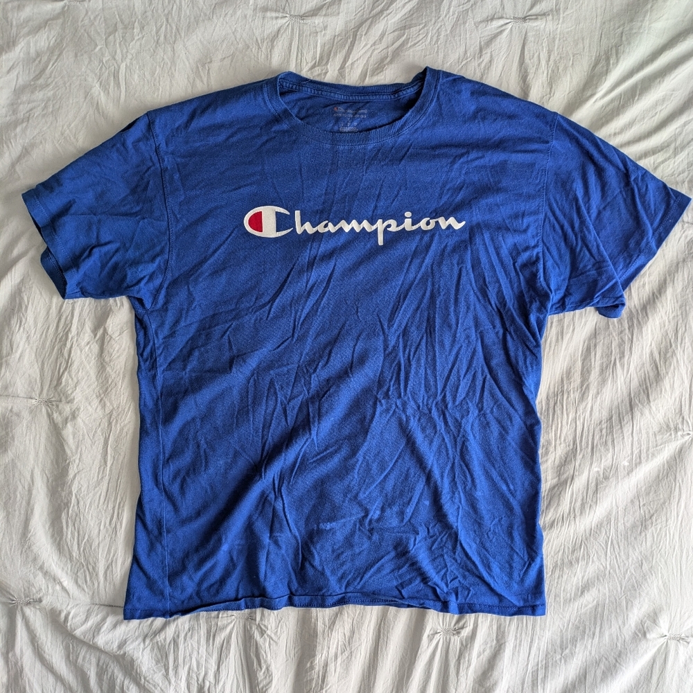 Champion Royal Blue Short Sleeve Tee